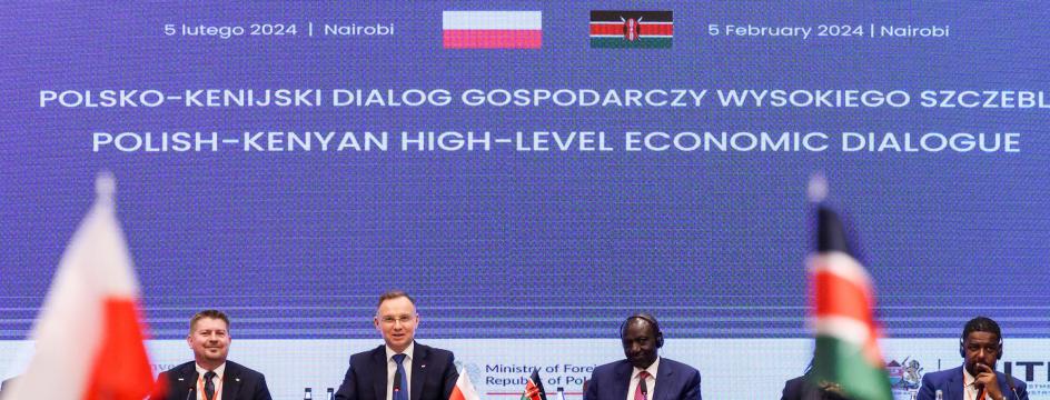 [VIDEO] Nairobi. Prezydent Andrzej Duda o polsko-kenijskiej współpracy gospodarczej